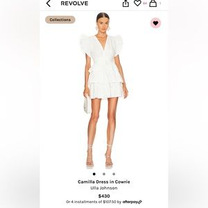 Camilla Dress in Cowrie Ulla Johnson